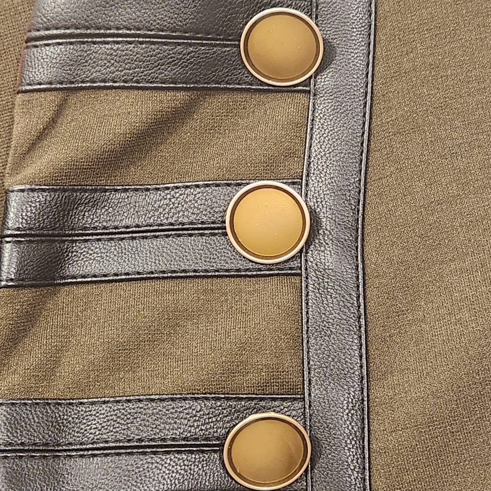 Patrizia Luca Milano Military-Style Jacket – Size Small - Picture 6 of 7